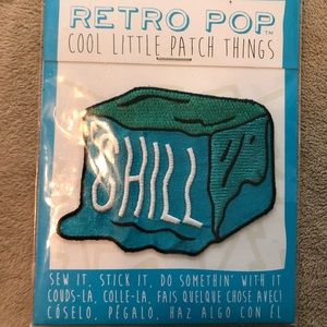 💧Retro Pop Iron On Ice Cube Patch💧